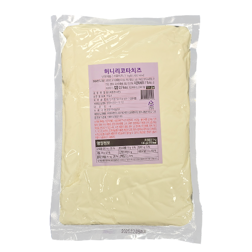 허니 리코타 치즈